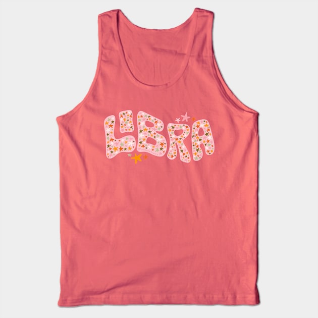 Starry Libra Tank Top by Doodle by Meg